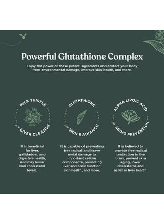 nature bound glutathione Pure Supplement 500 Mg Gsh Pure Skin Whitening Pills Natural Antioxidant With Milk Thistle Extract Silymarin Liver Health Alpha Lipoic Acid Amino 30 Veg Capsules By Nature Bound الحجم:300 ml Gluta White Shower Bath 💊Supports Your Organs and reducing their effectiveness
