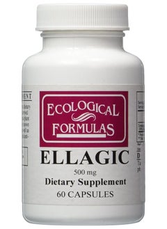 Ecological Formulas Ellagic 500 mg 60 caps [Health and Beauty] 