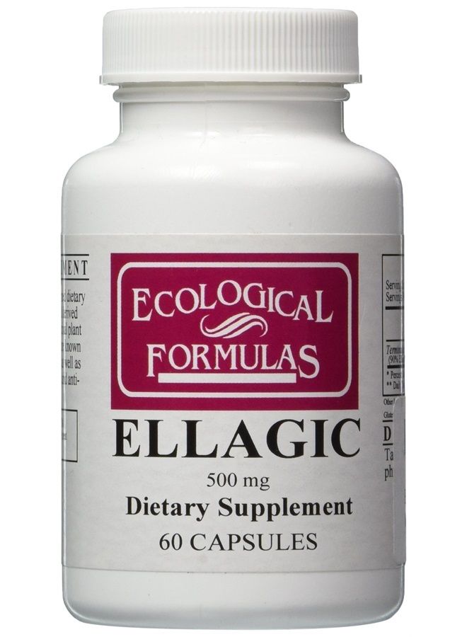 Ellagic 500 mg 60 caps [Health and Beauty]