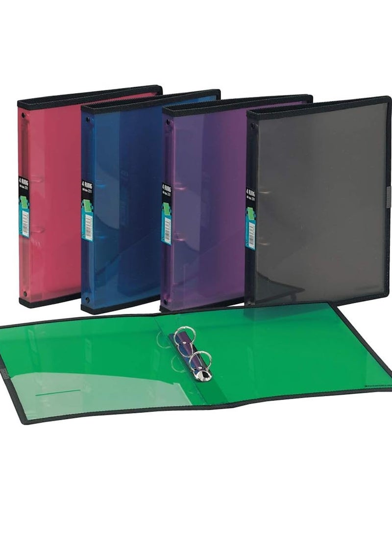 Foldermate 5-Piece Ring Binder With Two Rings Multicolour  - Image 1