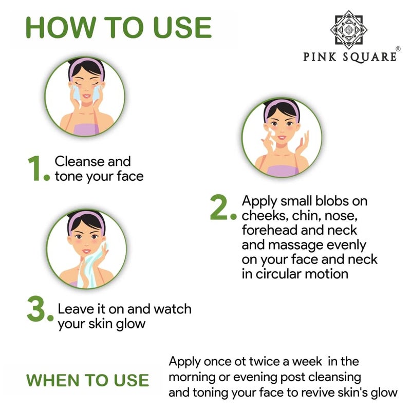 Pink Square Cucumber Aloe Vera Face Gel to Get Even Tone Skin Pack of 3 of 100 Grams300 Grams - Image 4