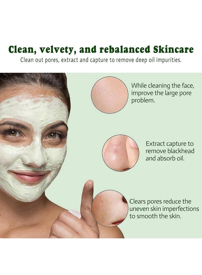 GREEVA Green Tea Cleansing Mask Stick for Face | For Blackheads, Whiteheads & Oil Control | Purifying Solid Clay Detox Mud Mask | With Hyaluronic Acid & Green Tea (Pack of 1) - Image 4