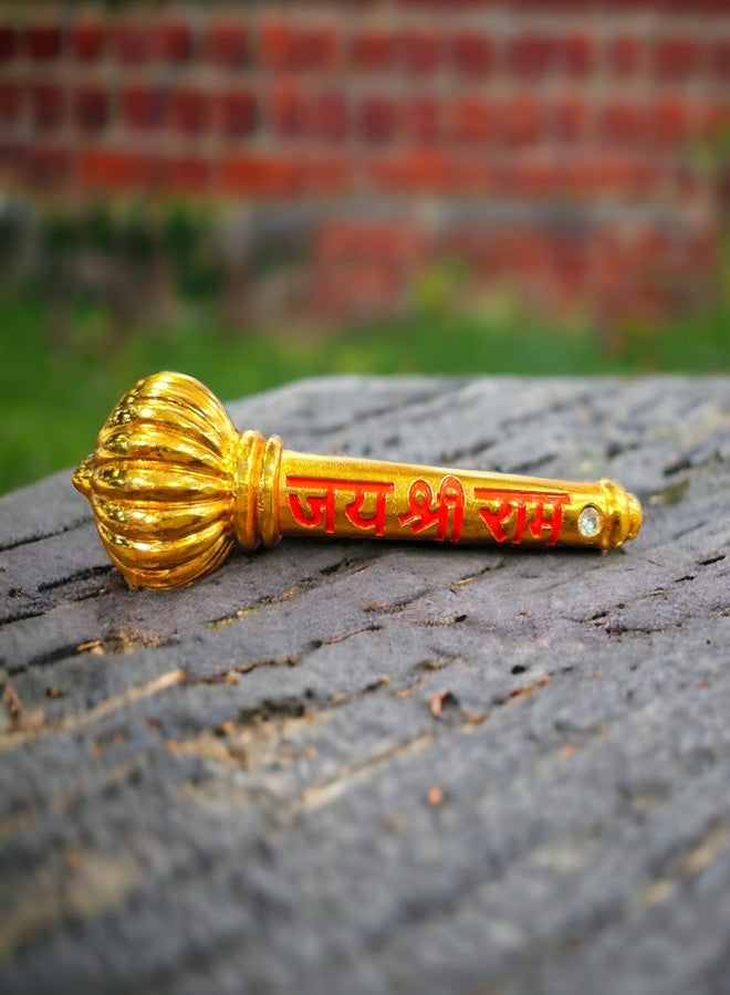 AURACRAFTERS Lord Hanuman Gada/gedak/Bajrangbali Gadda/Hanuman ji Gadaa لحماية شكل الطاقات السلبية - أيدول للديكور المنزلي والمكتبي - Image 3