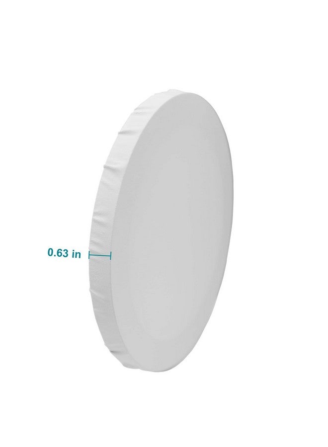 IVON 4Pcs Round Canvas 12'' & 8'' Professional Stretched Circle Canvas Board For Painting Acrylic Pouring - Image 4