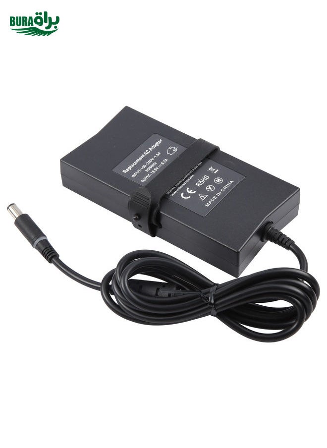BURAQ 130W 19.5V 6.7A Laptop Notebook Power Adapter For Dell 7.4 x 5.0, Plug:AU Plug  - Image 3
