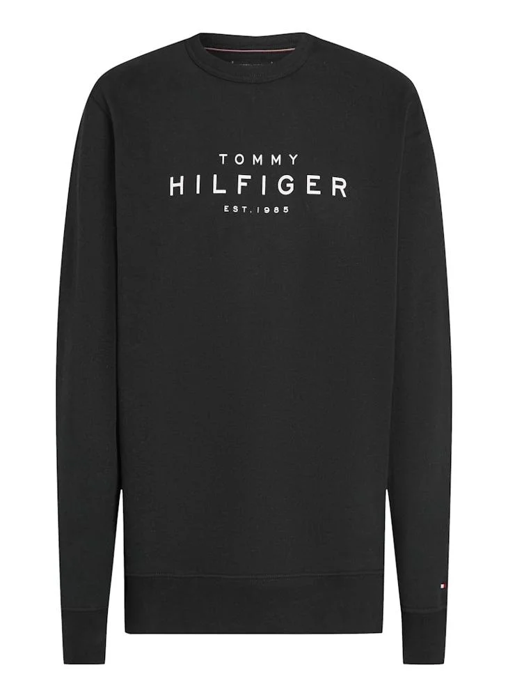 TOMMY HILFIGER Graphic Print Crew Neck Sweatshirt