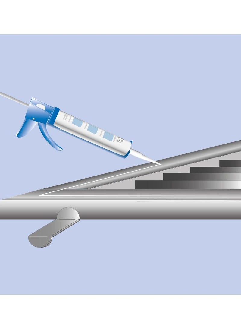WEICON Silicone F liquid 310 ml For filling and coating of joints - Image 5