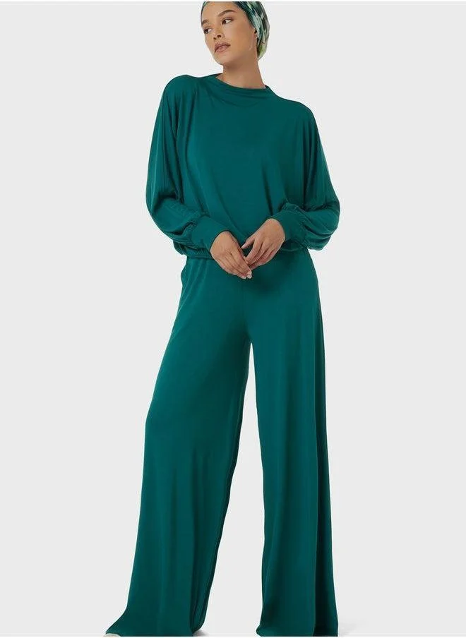 leem Maxi Wide Leg Trouser