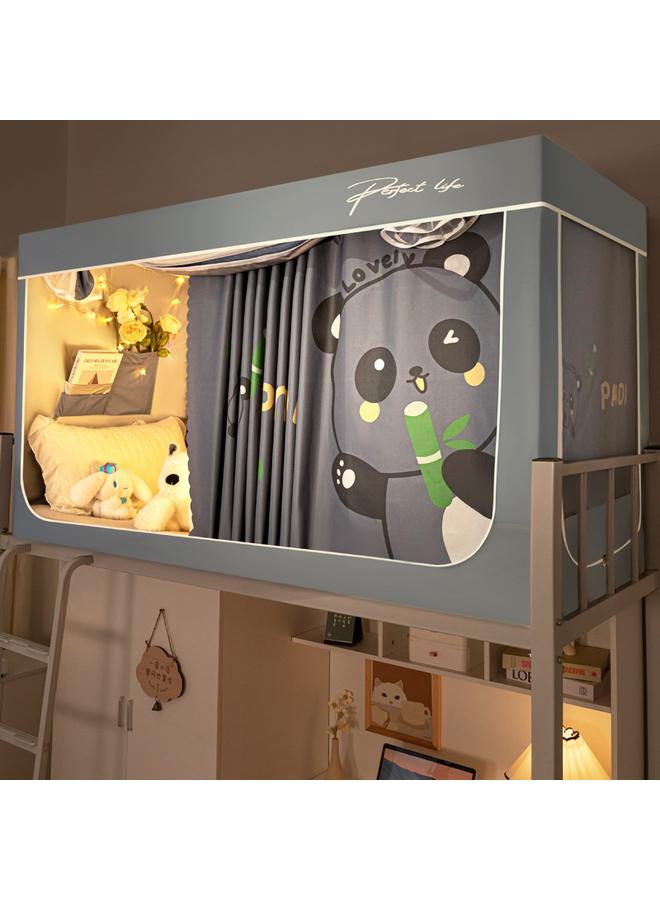 Y&D Bed Canopy Tents Curtain Blackout Curtain Single Bed Tent Curtain Student Shading Cloth Bed Canopy Mosquito Net Student Sleep Privacy Protection - Image 1