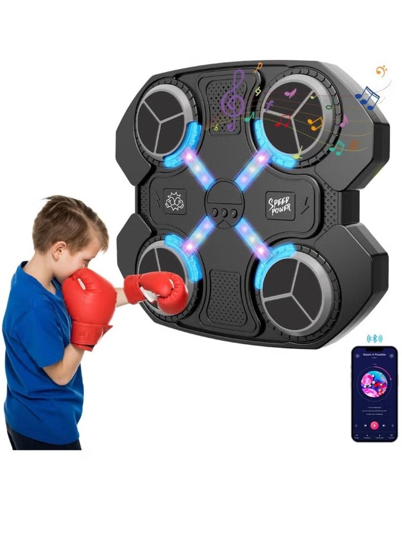 ELTRAZONE Smart Bluetooth Boxing Machine with Wall Mount – Interactive Target System with Gloves for Home & Gym Workouts - Image 1