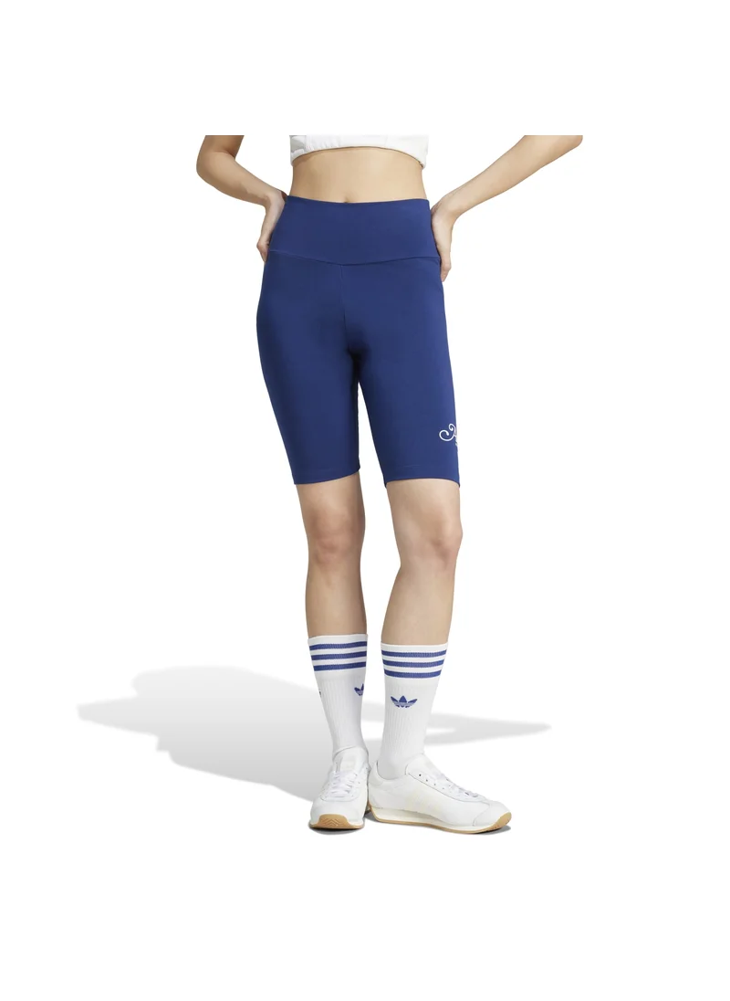 اديداس adidas SHORT LEGGINGS Blue Originals Women TIGHTS