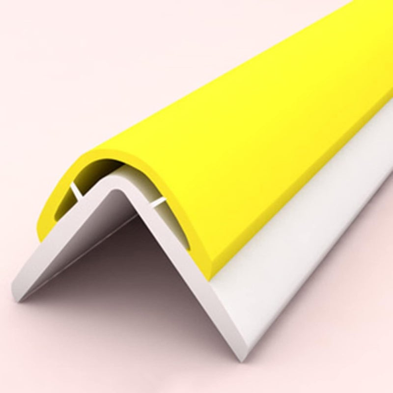 Corner Guards for Walls,Wall Guard PVC, Lightweight 1.5 Inch Wide Fireplace Bumpers/Edging Bar, for and Decoration - Image 1