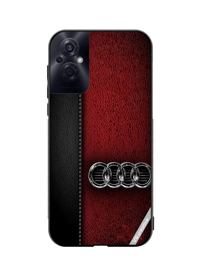VR CREATIVE Protective Case Cover For Oppo Reno8 Z Audi Logo Design Multicolour - Image 1