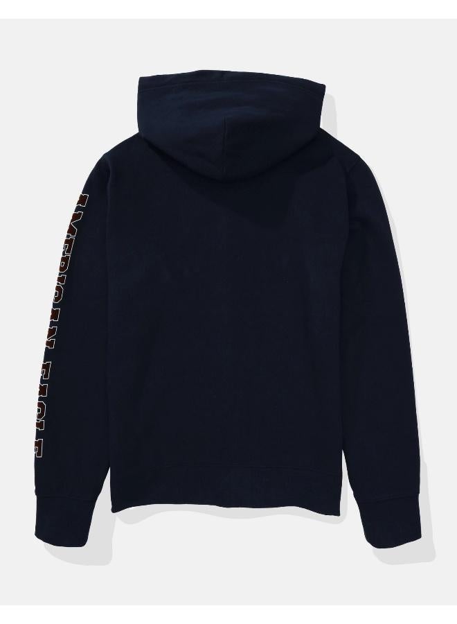 American Eagle AE Graphic Zip-Up Hoodie - Image 2