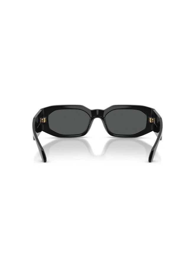 VERSACE Men Full Rimmed Irregular Sunglasses 4489U GB187 - Image 3