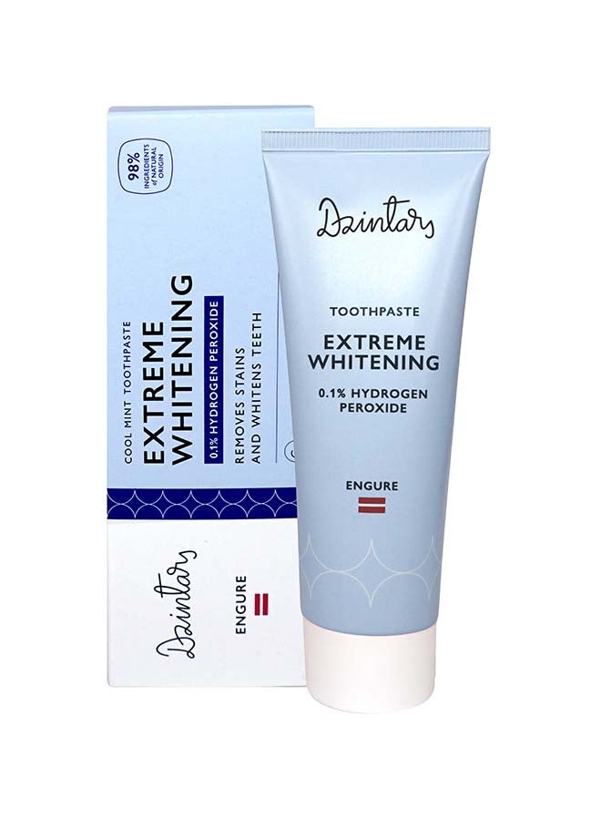 Dzintars Extreme Whitening Toothpaste Engure 75ml - Image 2