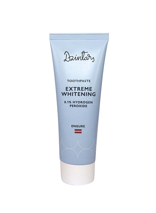 Dzintars Extreme Whitening Toothpaste Engure 75ml - Image 1