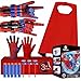 capexia Superhero Toy Set Includes 2 Shooters 2 Gloves and 1 Cape Ideal for Indoor and Outdoor Costume RolePlaying Imaginative Play - Image 3