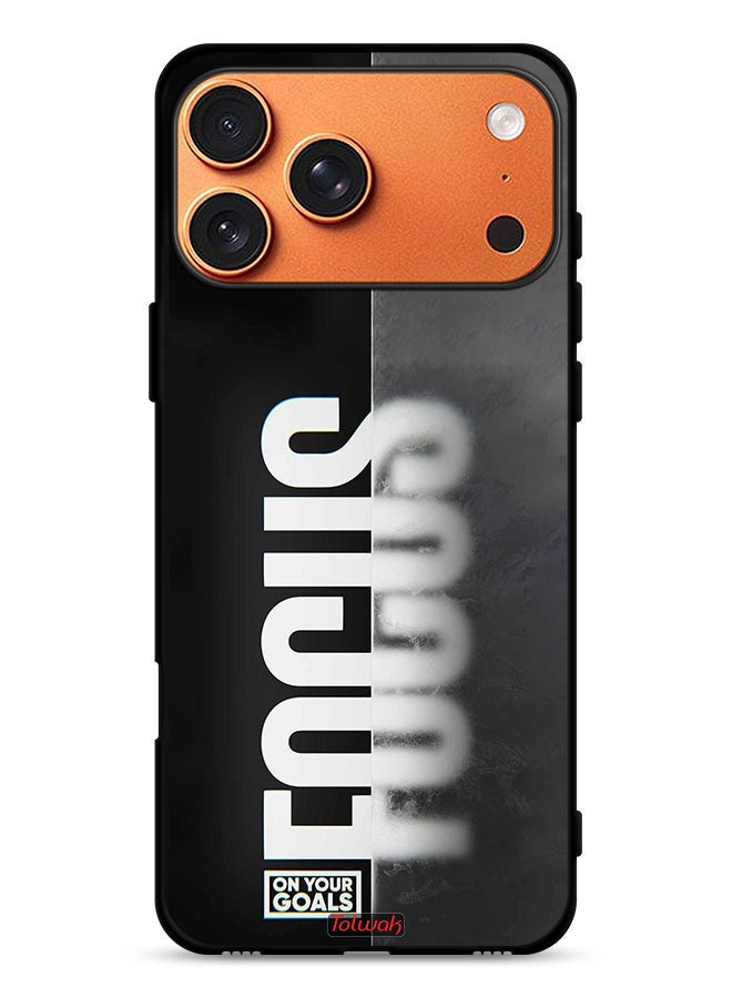 Tolwak Apple iPhone 17 Pro Max Protective Case Cover Focus On Your Goals - Image 1