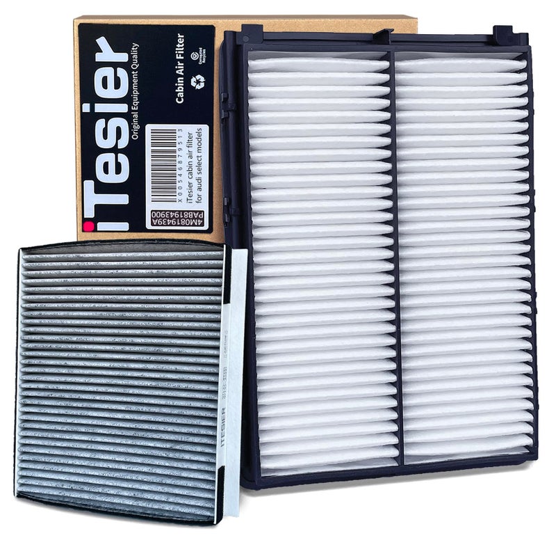 ITESIER Cabin Engine Air Filter kit for Telluride (2020-2025), Santa Fe 2.0L 2.4L (2019-2020), Replaces 97133-J5000, 97133-3M000, WP10367, 28113-A9100 - Image 1