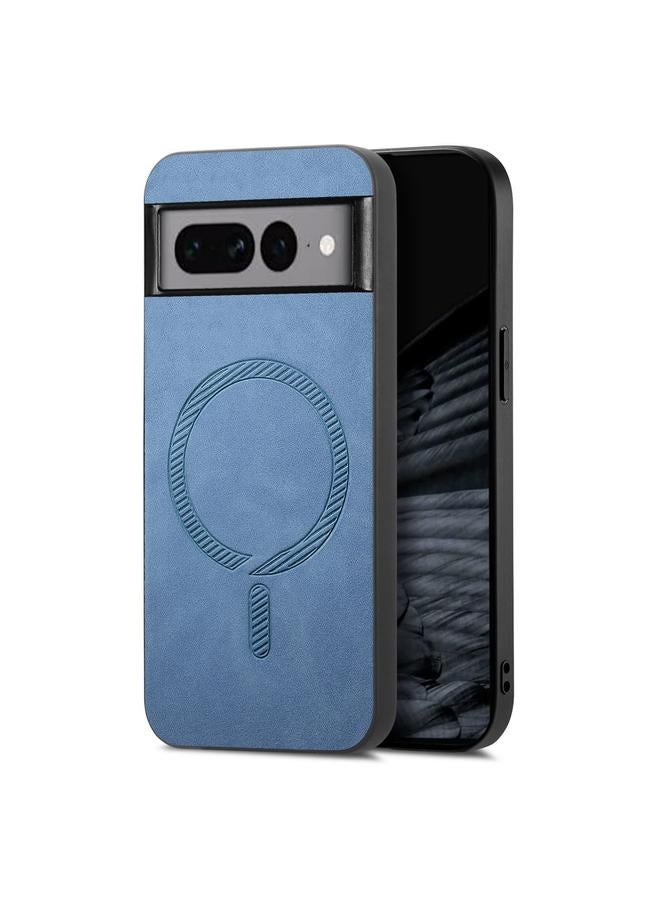 erorex Case For Google Pixel 7 Pro Retro Magsafe Magnetic PU Back Cover Phone Case - Image 1