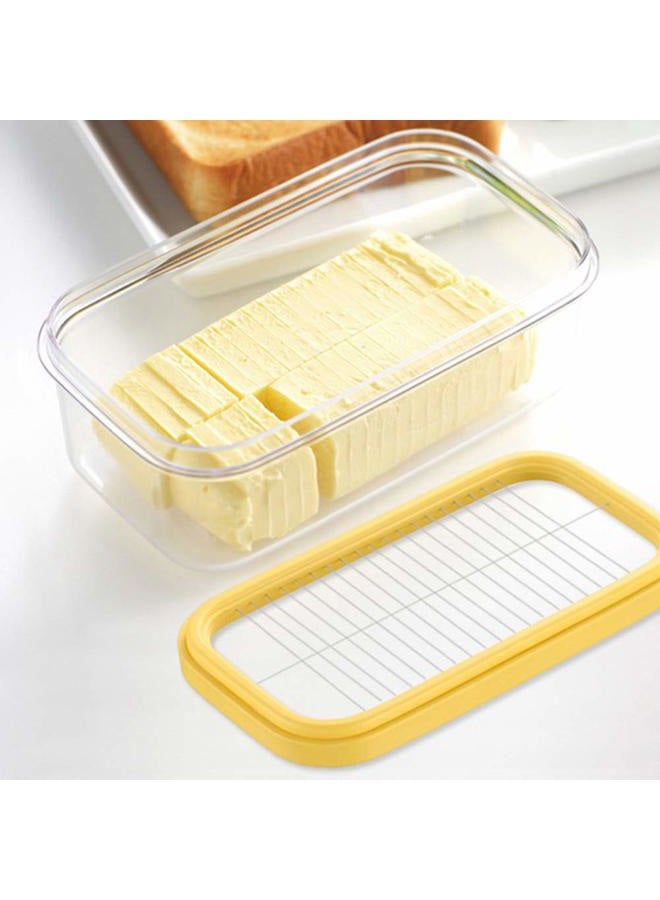 CfoPiryx S28esong Butter Dish Butter Keeper with Cutter Slicer,Butter Box,Airtight Rectangular Food Storage Container with Butter insert, Butter Case 10 x 17 x 7 cm 15702663614318 - Image 3