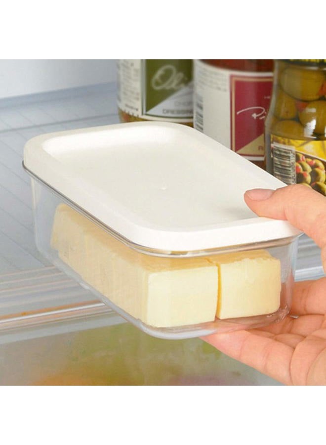 CfoPiryx S28esong Butter Dish Butter Keeper with Cutter Slicer,Butter Box,Airtight Rectangular Food Storage Container with Butter insert, Butter Case 10 x 17 x 7 cm 15702663614318 - Image 5