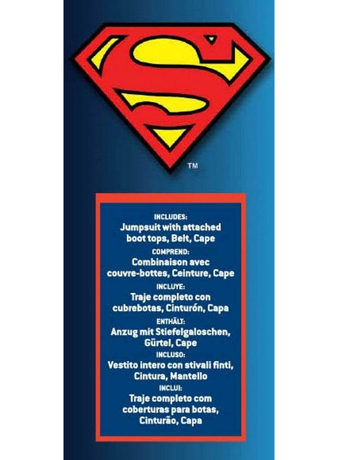 روبيز زي روبيز سوبرمان للأطفال من دي سي كوميكس للحفلات ذات الطابع الخاص وحفلات الهالوين - Image 3