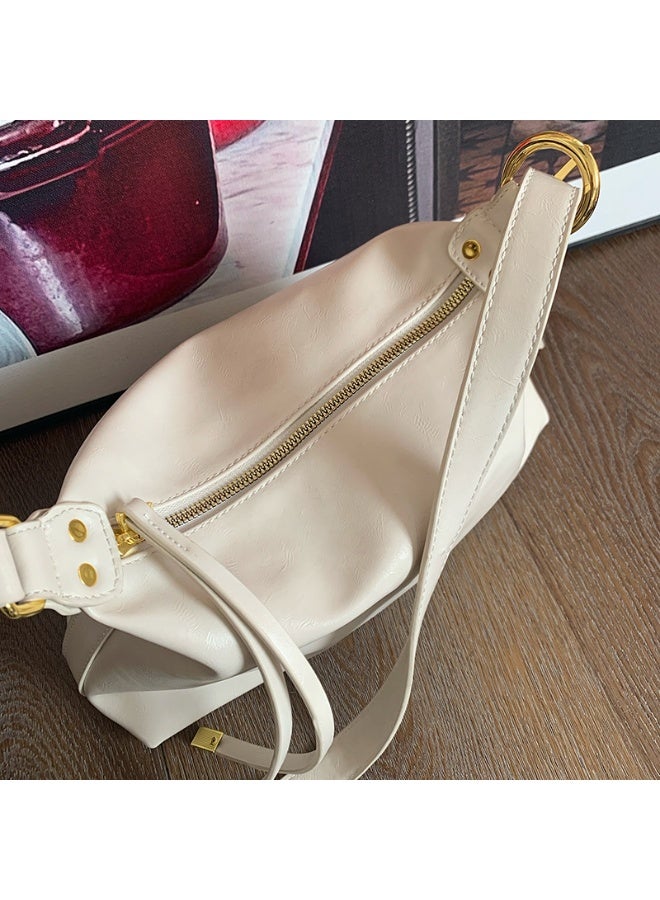 Women's Soft Leather Shoulder Tote Bag: Perfect for Commuting, Work, Dates, Street Style, and Light Travel - Image 4