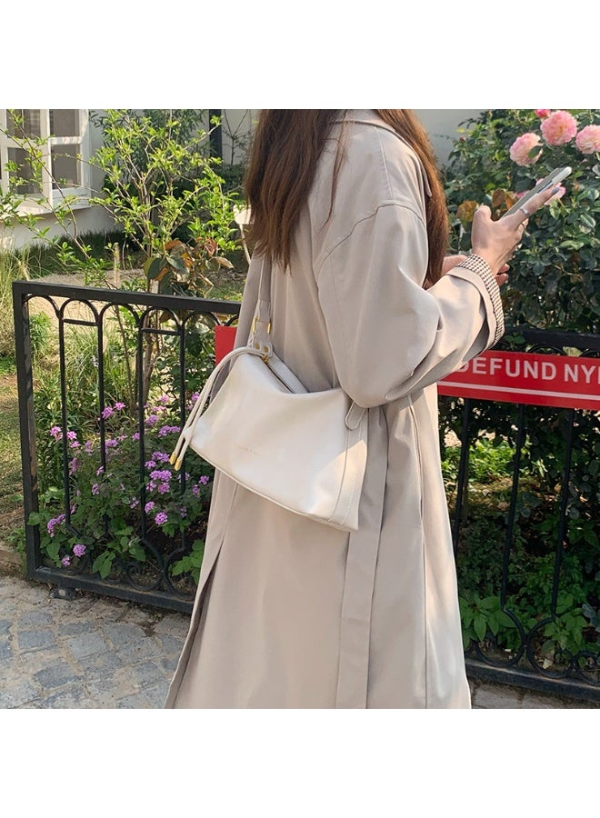 Women's Soft Leather Shoulder Tote Bag: Perfect for Commuting, Work, Dates, Street Style, and Light Travel - Image 3