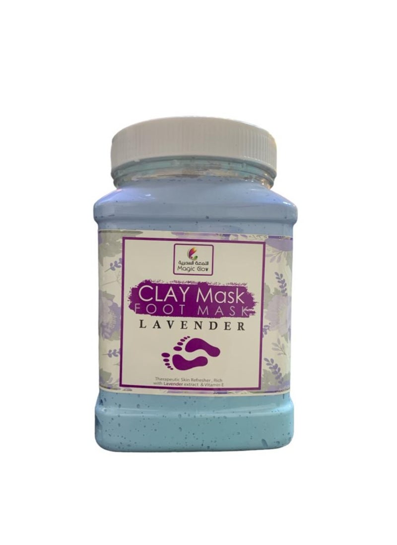 Magic Glow - Lavender Foot Clay Mask 3KG - Image 1
