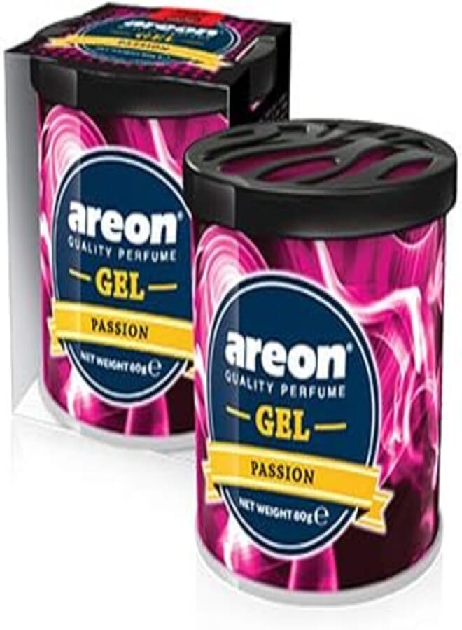 Areon gel can car scent - passion, pack of 1, gck07