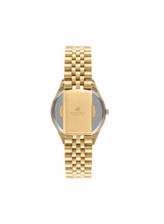 BEVERLY HILLS POLO CLUB Women's Analog Tonneau Shape Metal Wrist Watch BP3390C.130 - 37 Mm  - Image 3