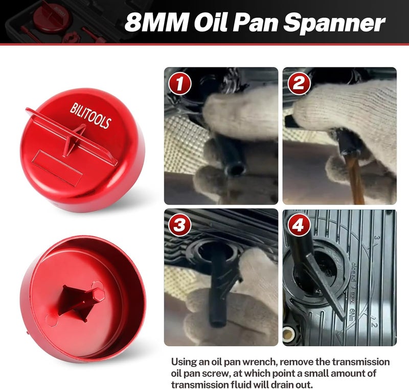 BILITOOLS Aluminium Transmission Fill Tool for Mercedes Benz 9G-Tronic - Image 5