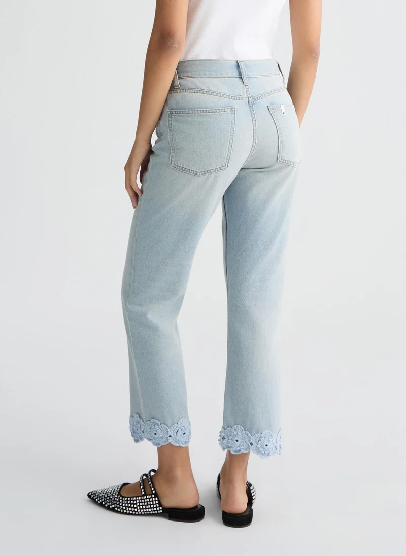 ليو جو جينز مستقيم الساق