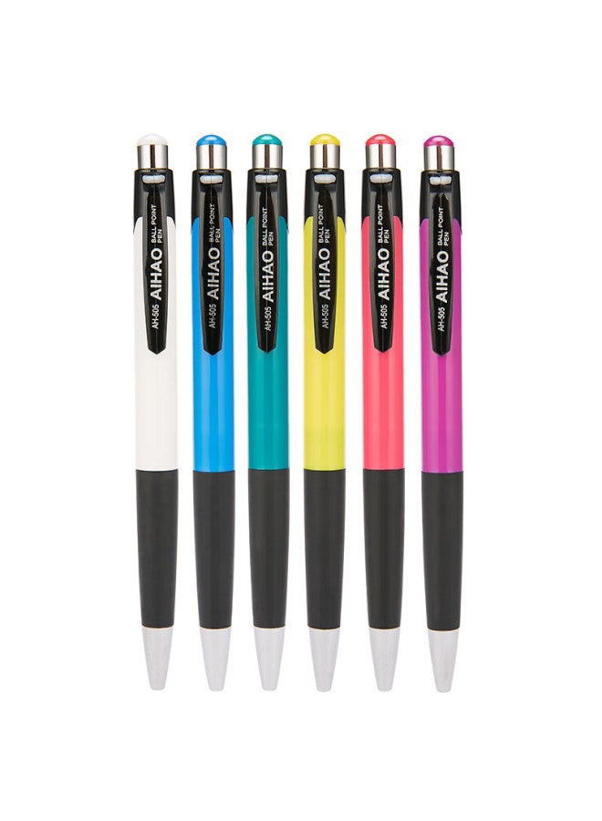 Aihao (Aihao) Click Ballpoint Pen Refill 0.7Mm Bullet Tip Ballpoint Pen 505 Replacement Refill Black 100 Pieces - Image 2