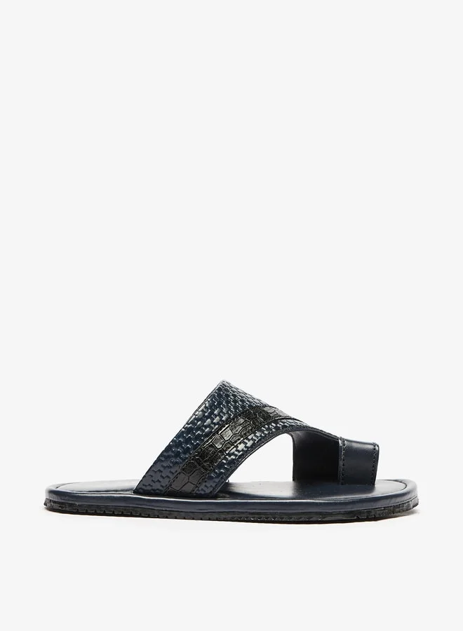 shoexpress Boys Textured Slip-On Arabic Sandals