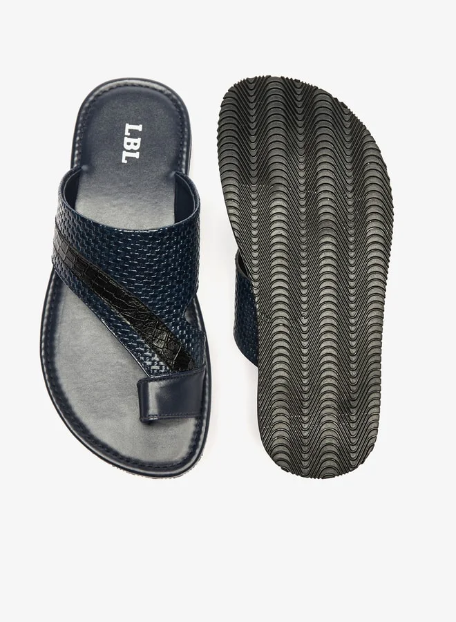 shoexpress Boys Textured Slip-On Arabic Sandals