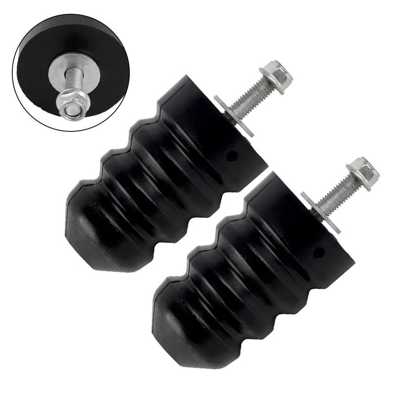 2 Rear Leaf Spring Control Arm Rubber Bumpers for Ford Excursion F250 F350 - Image 3