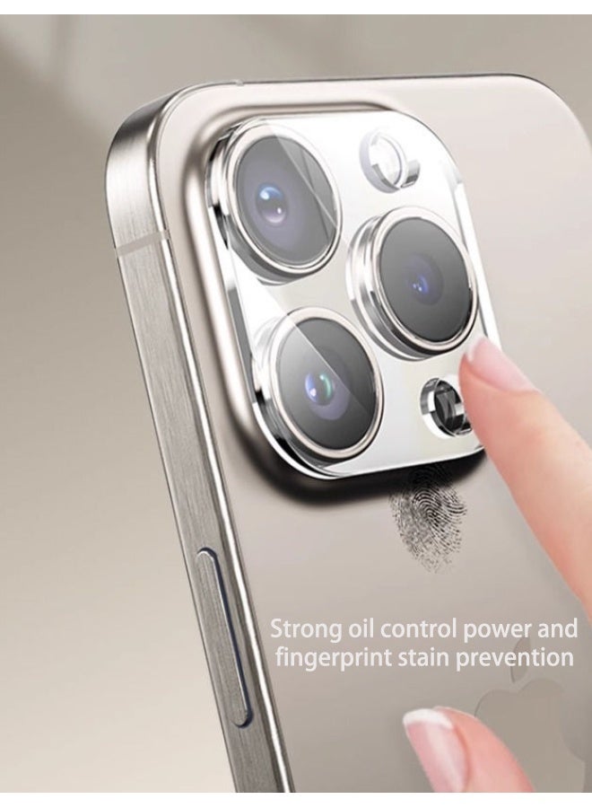 iPhone 16 Pro Max  16 pro ملصق واقي كاميرا زجاجي(1 قطعة) - Image 5