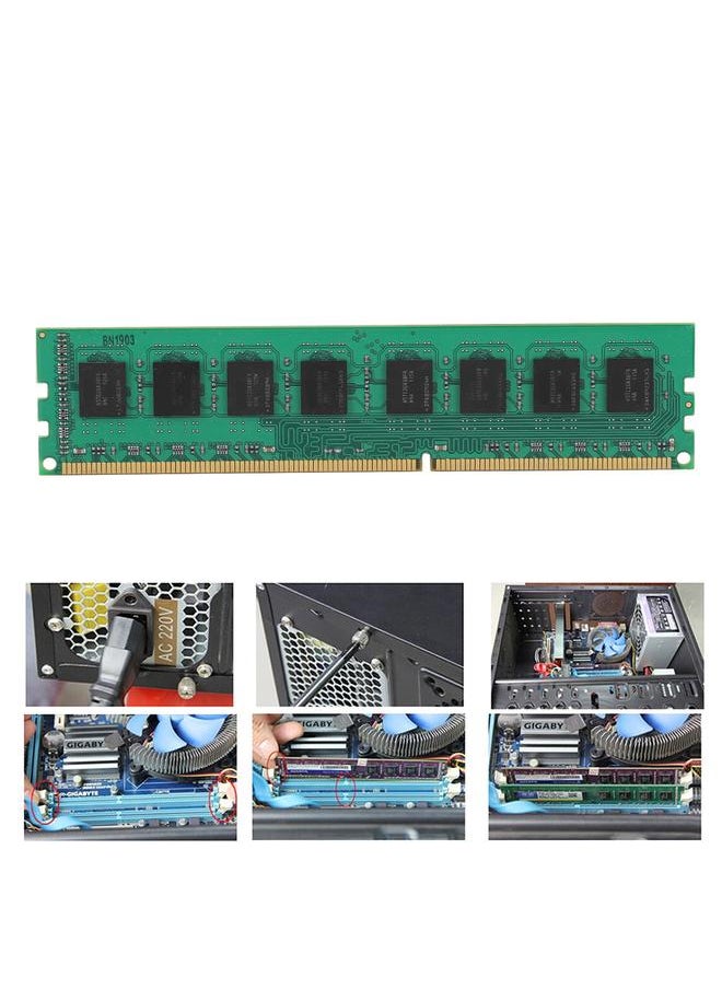 4G 1600MHz DDR3 1.5V PC10600 Desktop Computer Memory RAM Module for AMD