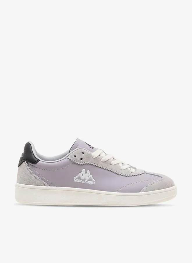كابا Women Leather Lace-Up Sneakers