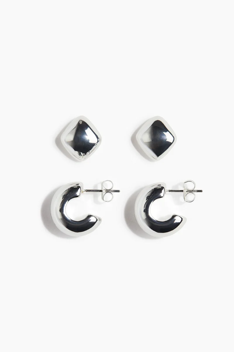 اتش اند ام 2 pairs earrings