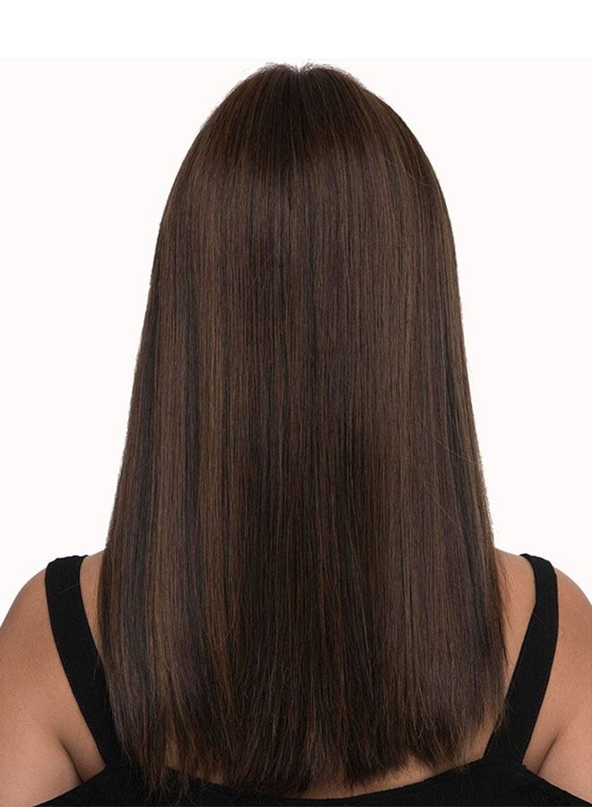 ZCM-HAPPY Straight Hair Wig Dark Brown - Image 3
