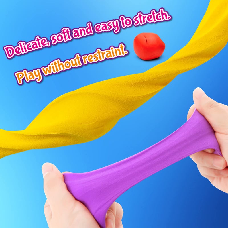 ESSENSON Air Dry Clay 27 Colors, Modeling Clay for Kids, DIY Molding Magic Clay for with Tools, Toys Gifts for Age 3 4 5 6 7 8+ Years Old Boys Girls Kids - Image 3