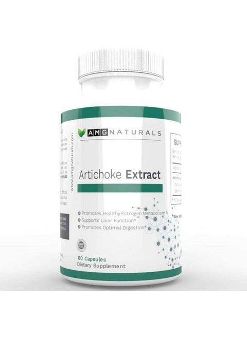Artichoke Extract Capsules From Artichoke Leaf With Over 7Mg Of Cynarin A Great Source For Glucuronic Acid Content To Support Optimal Digestive Health And Estrogen Metabolism Package May Vary