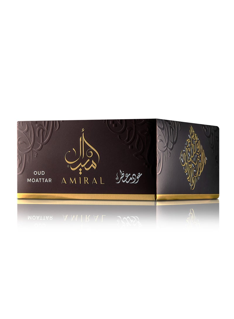 Sedr Al-Khaleej Perfumes Amiral Oud Moatter 50g | Aroma Lasts All Day Long - Perfect for Prayers, Namaz, Ramadan & Eid Gifts, Ceremonies, Meditation & Room Perfuming Amiral Moatter - Image 1