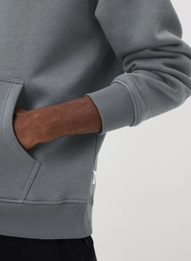 Matalan Grey Relaxed Pull On Hoodie