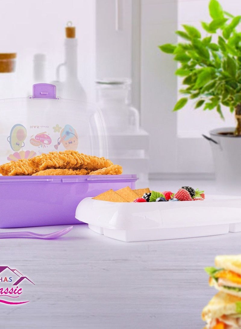 “Classic Doreen Mayo Lunch Box 1.7L – Practical and hygienic design for daily use in the microwave and washing machine”  - Image 2