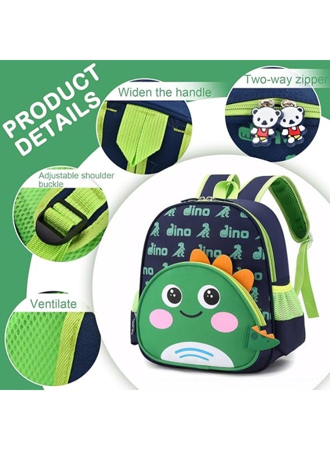 Child School Bag Cute Cartoon Toddler Backpack Toddler Boys Girls Kids Cat Puppy Dinosaur Backpack Kindergarten Schoolbag Daypack for Boy Girl 2 to 7 Year Old - Image 2